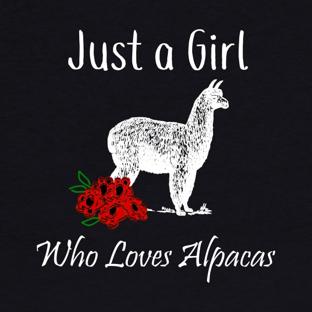 Just a Girl Who Loves Alpacas by DANPUBLIC